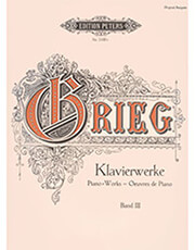 edvard grieg klavierwerke band iii ekdoseis peters photo