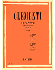 muzio clementi 12 sonate per pianoforte vol ii ekdoseis ricordi photo