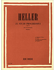 heller 25 studi progressivi op 46 per pianoforte photo