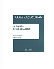 aram khachaturian la danza delle sciabole tradizione per pianoforte photo