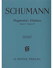 schumann paganini studies op3 op10 ekdoseis henle verlag urtext photo