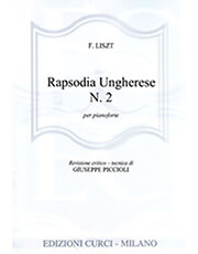 franz liszt rapsodia ungherese n 2 per pianoforte ekdoseis curci photo