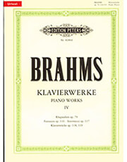 johannes brahms klavierwerke piano works iv ekdoseis peters photo