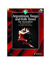 argentinian tango and folk tunes for accordion bk on line aud photo