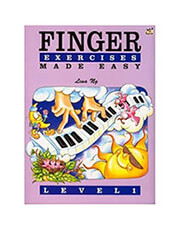 lina ng finger exercises made easy level 1 photo