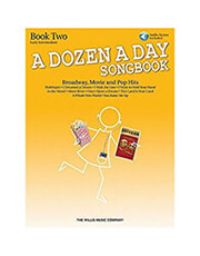 a dozen a day songbook book 2 broadway movie and pop hits early intermediate bk aud photo