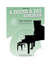 a dozen a day songbook book 2 easy classical bk aud photo