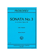 prokofieff sonata n3 in a min op28 photo