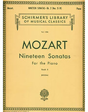 wa mozart nineteen sonatas for the piano ekdoseis schirmer photo