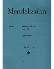 mendelssohn kinderstucke op72 photo