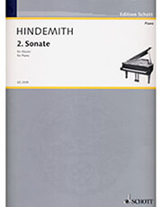 paul hindemith sonate nr 2 ekdoseis schott photo