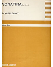 d kabalevsky sonatina opus 13 no2 ekdoseis boosey hawkes photo