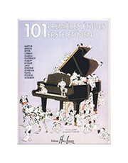 herve pouillard 101 premieres etudes pour le piano photo