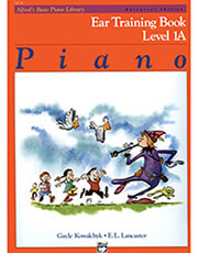 alfred s basic piano library ear training level 1a photo