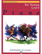 alfred s basic piano library ear training level 4 photo