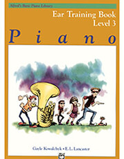 alfred s basic piano library ear training level 3 photo