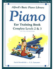 alfred s basic piano library complete ear training level 2 3 photo