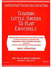 john thompson teaching little fingers to play ensemble photo