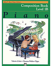 alfred s basic piano library composition book level 1b photo