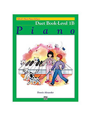 alfred s basic piano library duet book level 1b photo