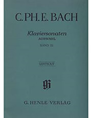 carl philipp emanuel bach piano sonatas selection volume iii ekdoseis henle verlag uptext photo