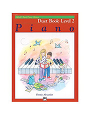 alfred s basic piano library duet book level 2 photo