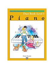 alfred s basic piano library duet book level 3 photo