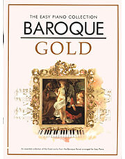 the easy piano collection baroque gold photo