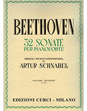 lvbeethoven 32 sonate per pianoforte ii schnabel ekdoseis curci photo