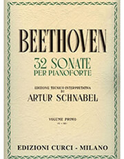 lvbeethoven 32 sonate per pianoforte i schnabel ekdoseis curci photo