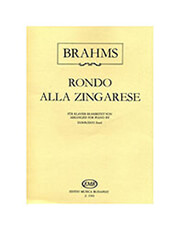 brahms johannes rondo alla zingarese photo