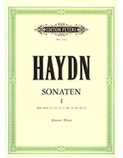 joseph haydn sonaten i klavier ekdoseis peters photo