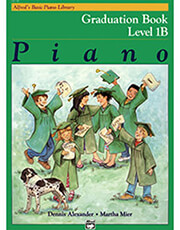 alfred s basic piano library graduation book 1b photo