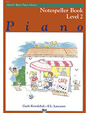 alfred s basic piano library notespeller book level 2 photo