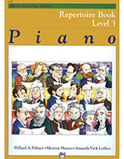 alfred s basic piano library repertoire book level 3 photo