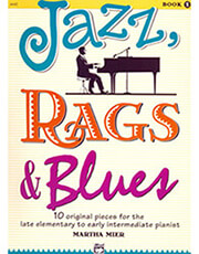 jazz rags and blues 10 original pieces book 1 photo