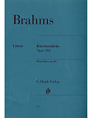 johannes brahms piano pieces op 118 1 6 ekdoseis henle verlag urtext photo