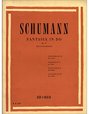 robert schumann fantasia in do op 17 per pianoforte ekdoseis ricordi photo