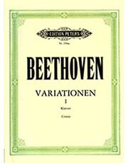 lvbeethoven variationen i klavier urtext ekdoseis peters photo