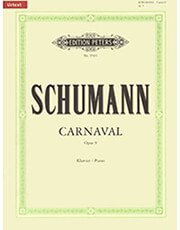 robert schumann carnaval opus 9 urtext ekdoseis peters photo