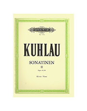 friedrich kuhlau sonatinen ii opus 60 88 ekdoseis peters photo