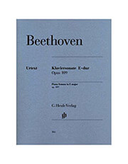 beethoven klaviersonate e dur op109 ekdoseis henle verlag urtext photo