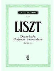 franz liszt douze etudes d execution transcendante fur klavier ekdoseis breitkopf photo