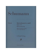 robert schumann piano concerto in a minor op 54 ekdoseis henle verlag photo