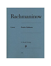 sergei rachmaninoff etudes tableaux complete ekdoseis henle verlag urtext photo