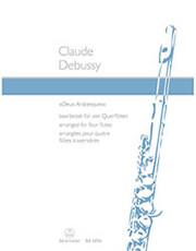 debussy deux arabesques 4 flutes photo