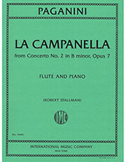 paganini la campanella from concerto no2 op7 photo