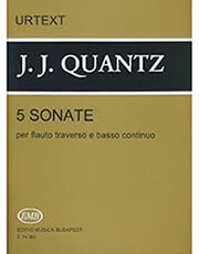 quantz 5 sonate urtext photo