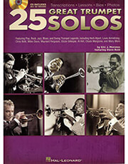 25 great trumpet solos book cd photo