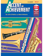 accent on achievement book 1 bb clarinet bk cd photo